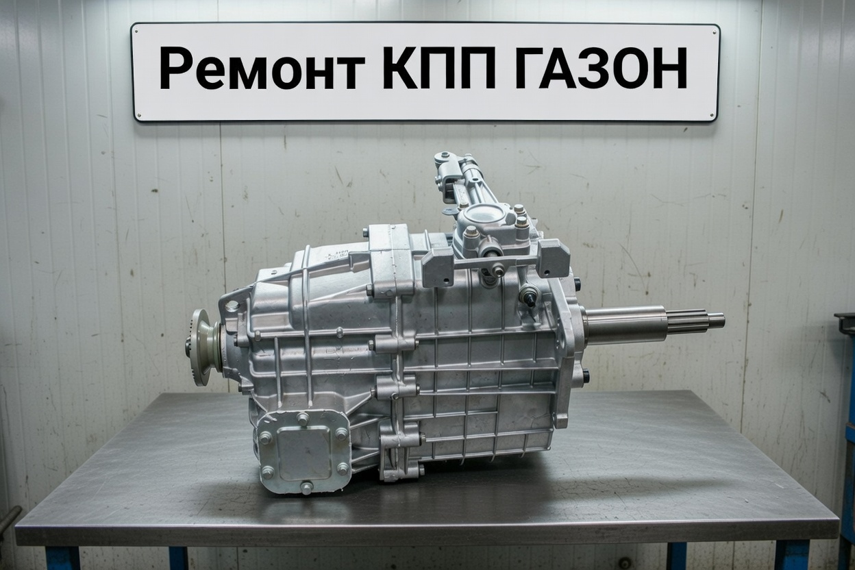 Отремонтированная КПП ГАЗон Next готова к установке